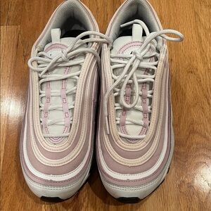 Nike Women's Sneakers - White and Pink